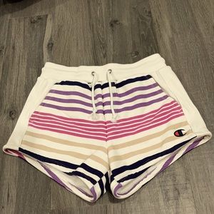 Champion woman’s striped shorts